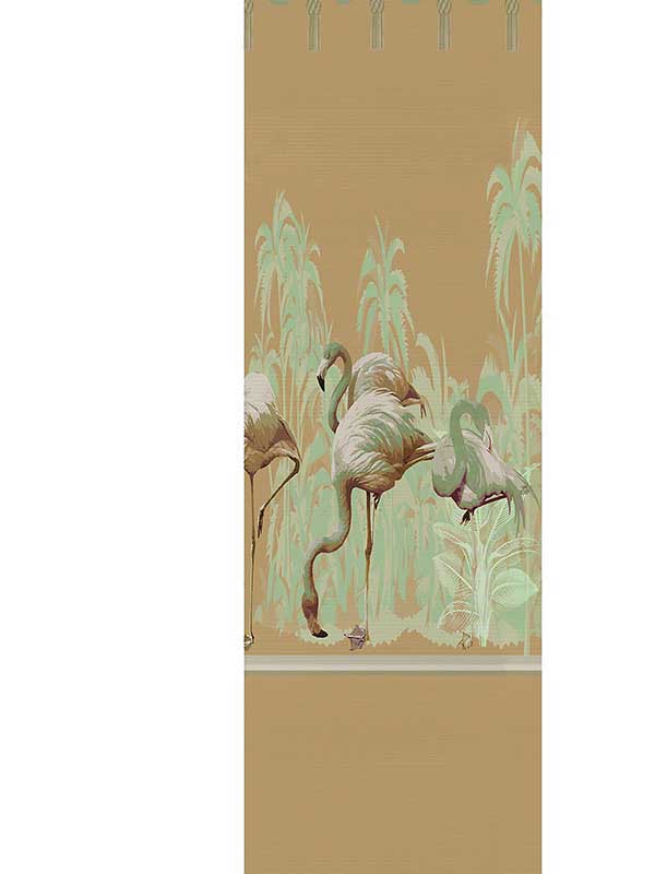Scalamandre WNM0002PSRP Palm Springs Dyptich Belize Right Panel Wallpaper