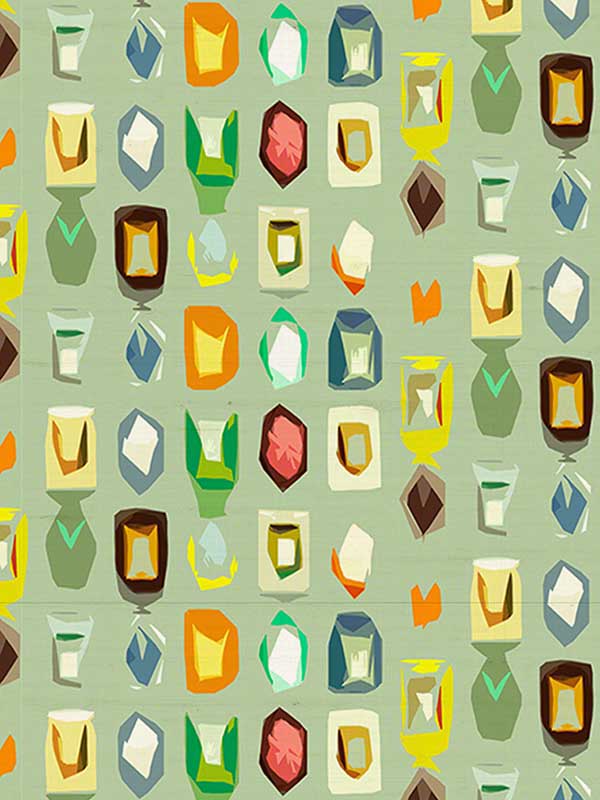 Scalamandre WNM0003CPOP Colorpop Granada Wallpaper