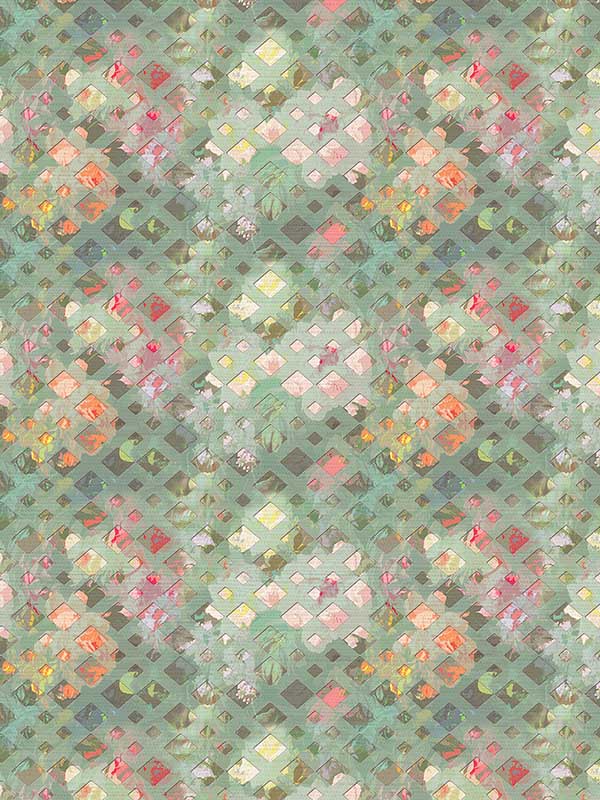 Scalamandre WNM0003DEFO Defosse Trellis Brandun Wallpaper