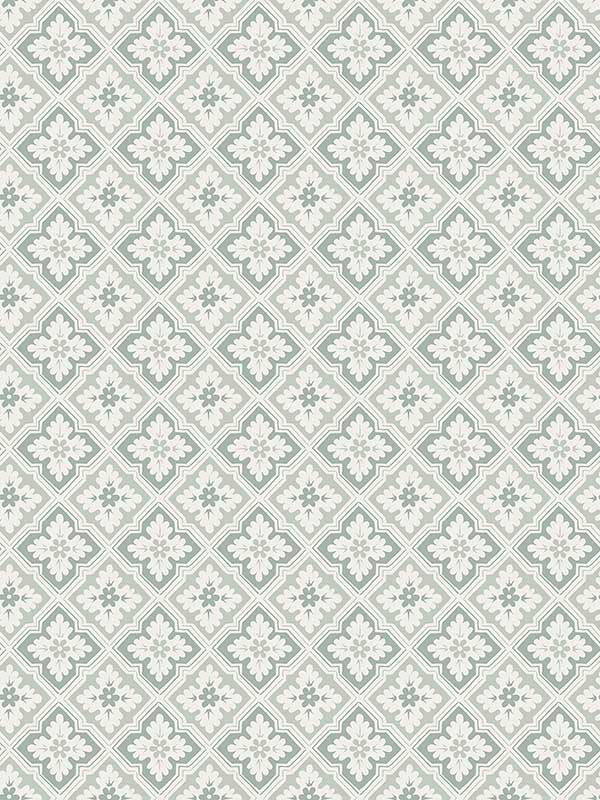 Scalamandre WSB00180482 Edvin Willow Green Wallpaper