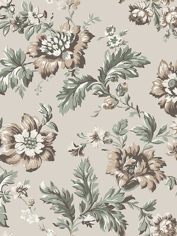 Scalamandre WSB00290407 Rosenholm Wheat Wallpaper