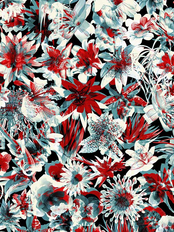 Scalamandre WH000023339 Grenada Bleu Wallpaper