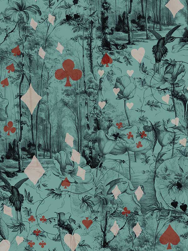 Scalamandre WH000033333 Beriba Celadon Wallpaper