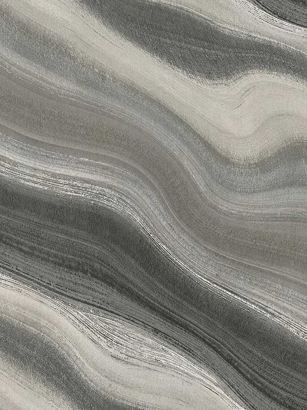 Scalamandre WMAST000900 Paria Canyon Graphite Wallpaper