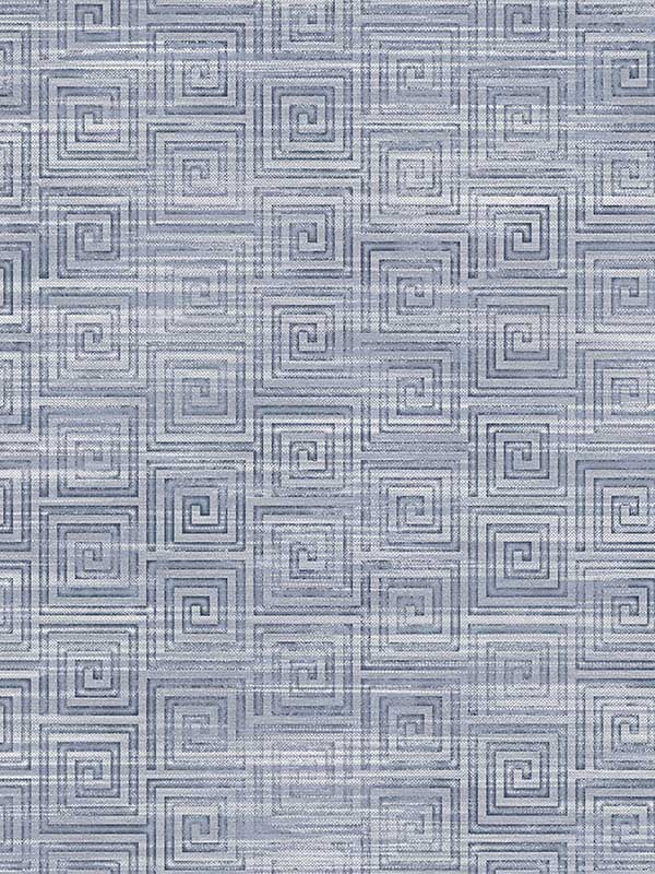 Scalamandre WMAST020908 Meteora Blueberry Wallpaper