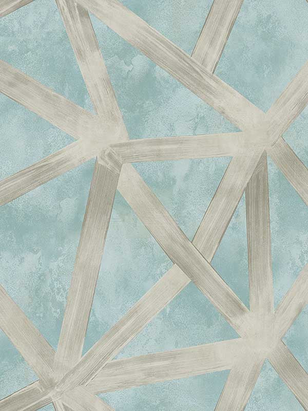 Scalamandre WMAST040914 Interstellar Seafoam Wallpaper