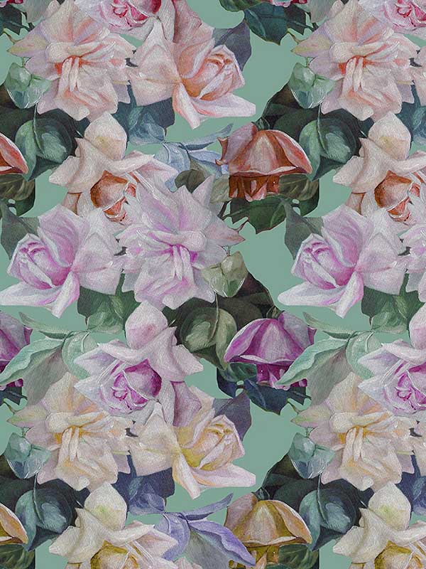 Scalamandre WNM0001PASS Passion Laduree Wallpaper