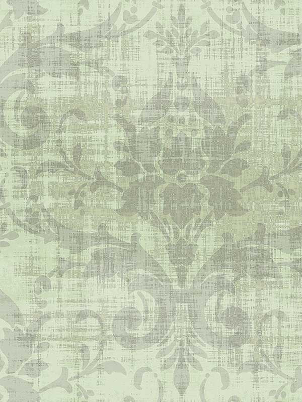 Scalamandre WNM0002BALL Ballroom Celadon Wallpaper