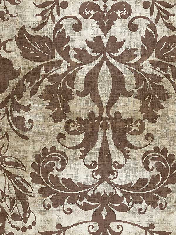 Scalamandre WNM0010PALA Palace Damask Chantilly Wallpaper