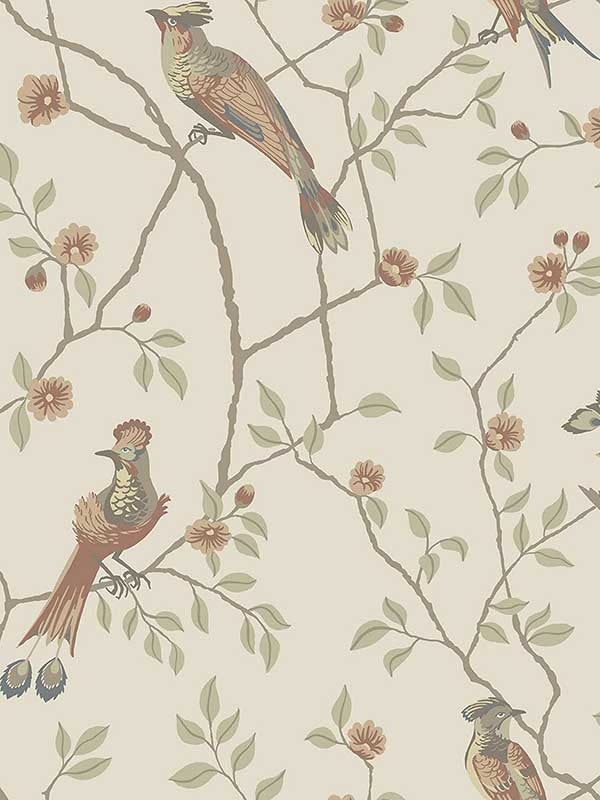 Scalamandre WSB00090413 Eugen Oat Wallpaper