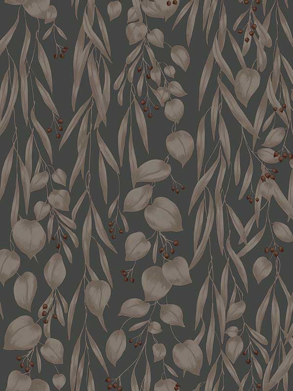 Scalamandre WSB0017S101 Sara Indigo Blue Wallpaper
