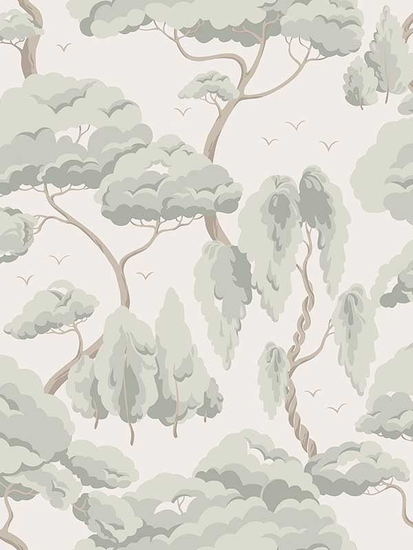 Scalamandre WSB002310123 Kristoffer Spring Green Wallpaper