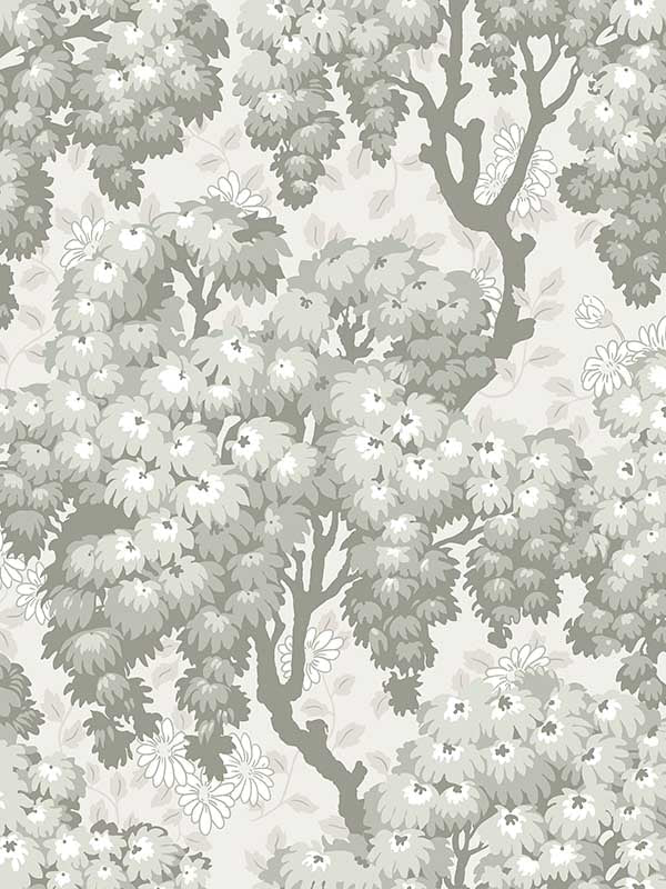 Scalamandre WSB00380836 Ragnvi Spring Green Wallpaper