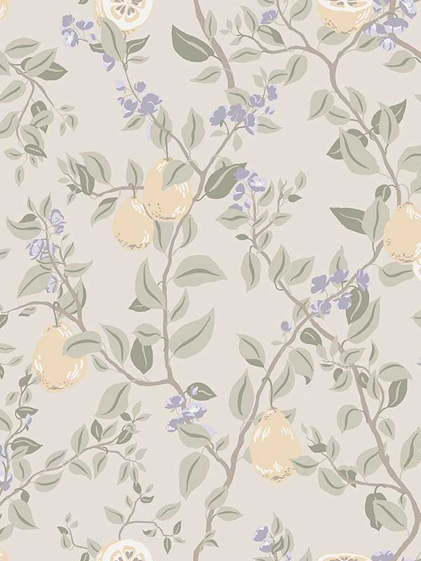 Scalamandre WSB00690432 Kvitten Lilac Wallpaper