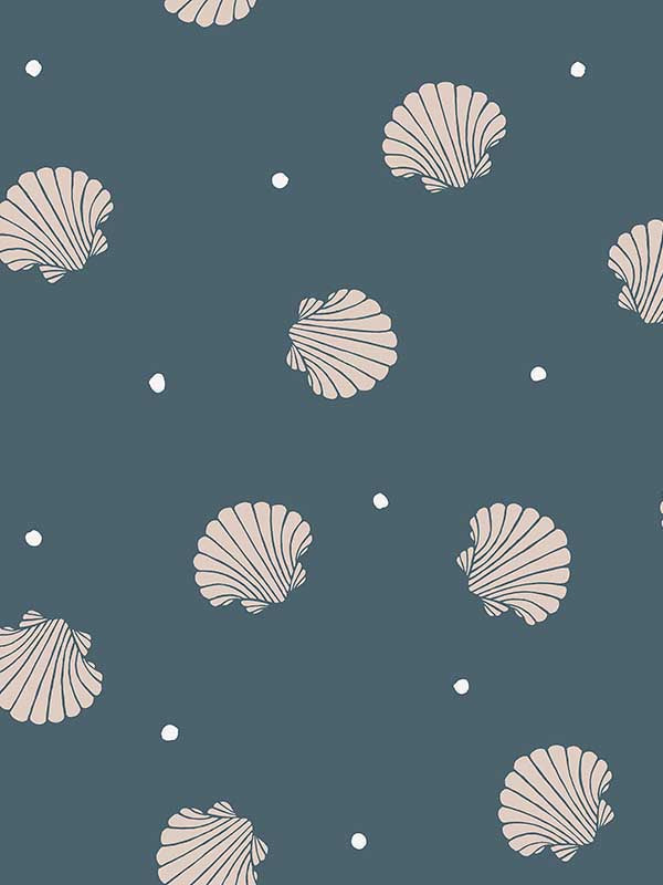 Scalamandre WSB00760825 Rio Dark Blue Wallpaper