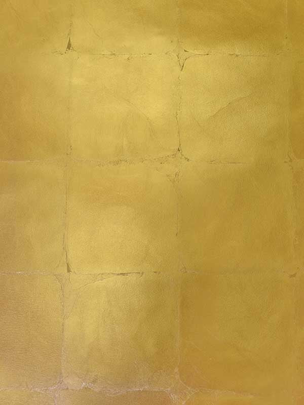 Scalamandre WTORV243 Gilded Leaf Rv Gold Wallpaper