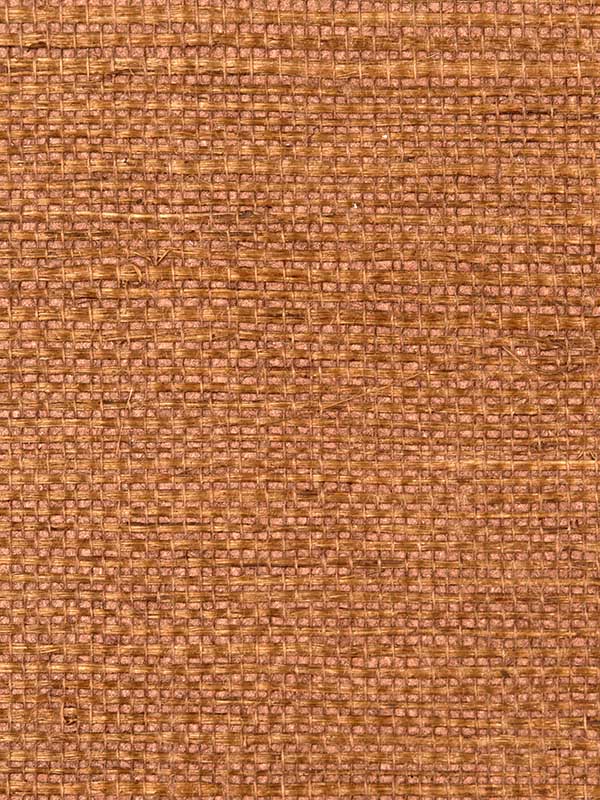 Scalamandre WTW0428SIMP Simply Sisal Cinnabar Wallpaper