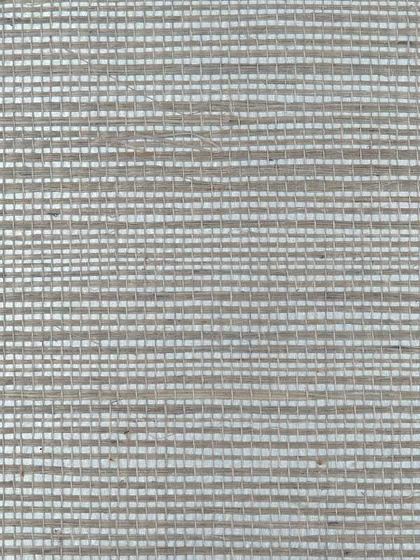 Scalamandre WTW0466SUSI Sultry Sisal Silver Wallpaper