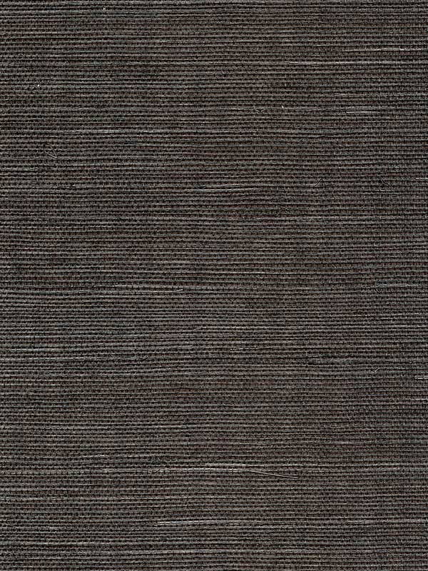 Scalamandre WTWGT3942 Organic Sisal Espresso Wallpaper