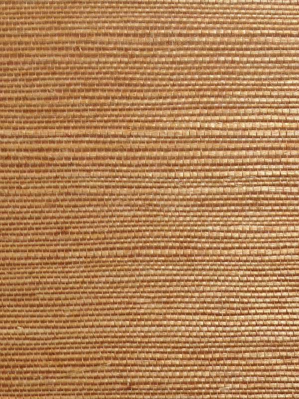 Scalamandre WTWGT3966 Organic Sisal Cinnamon Wallpaper