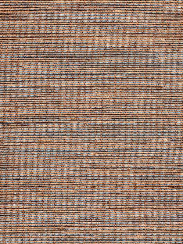 Scalamandre WTWGT3981 Organic Dual Tone Sisal Chestnut Wallpaper