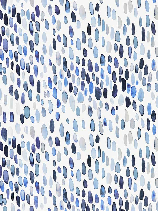 Scalamandre GW0002WP88507 Jamboree Blues Wallpaper