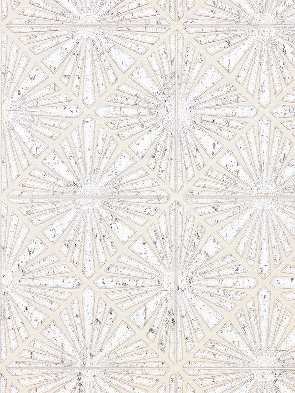 Scalamandre SC0001WP88556 Milan Diamond Grasscloth Parchment Wallpaper