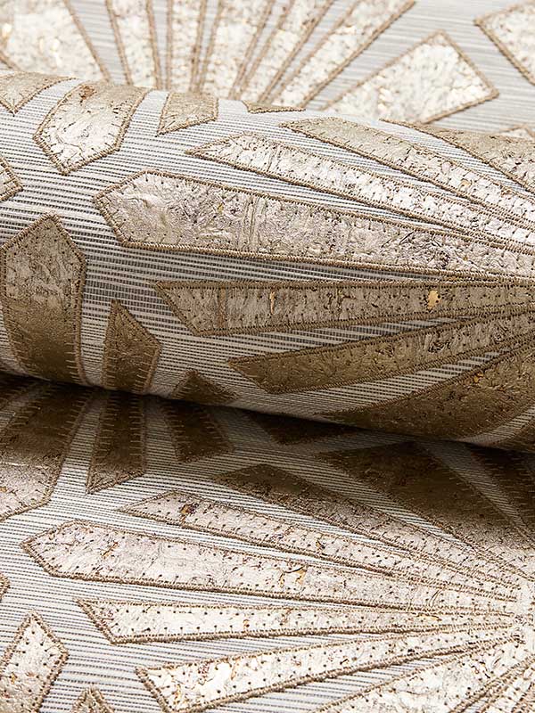 Scalamandre SC0002WP88556 Milan Diamond Grasscloth Antique Wallpaper