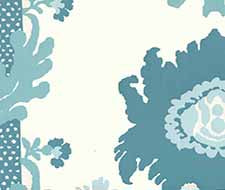 Quadrille - Henriot Floral - 302042AWP - Turquoise