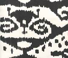 Quadrille - Malaya - 306053W - Black