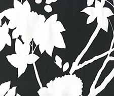 Quadrille - Happy Garden Background - 306189W - Black