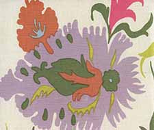 Quadrille - Uzbek - 306223W - Multi Plum Orange Pink