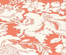 Quadrille - Des Gardes Reverse - 306587W - Terracotta