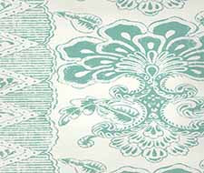 Quadrille - Chantilly Stripe - 306700W-02AWP - Soft Teal