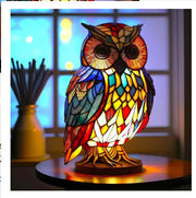 3D Colored Animal Light Desk Lamp Animal Series Decorative Night Light Animal Elephant Owl Cat Vintage Table Lamp Home Decoration glodeco