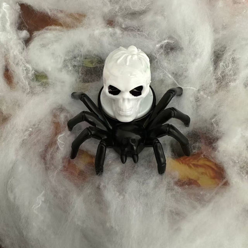 Halloween Pumpkin Spider Candle Light Props – Scary Party Decor glodeco