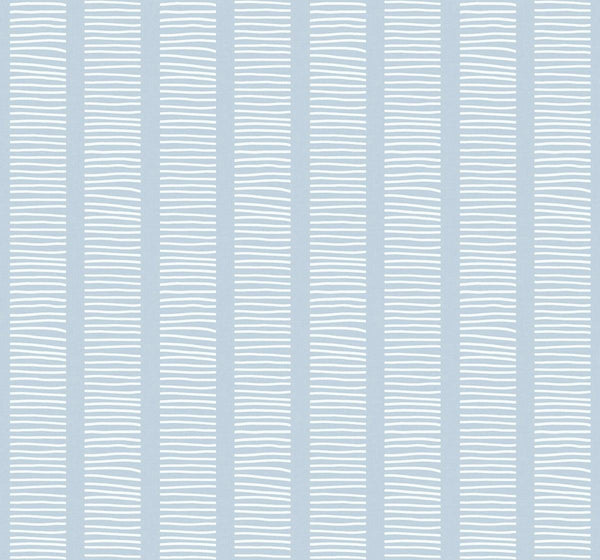 Seabrook Coastline Blue Oasis Wallpaper