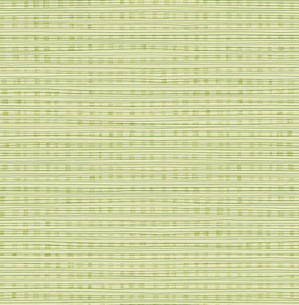 Seabrook Weave Green Apple Wallpaper