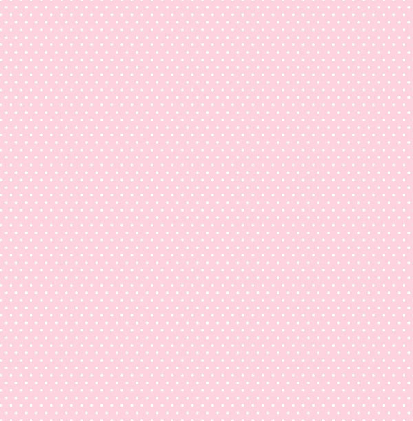 Seabrook Polka Dot Blush Wallpaper