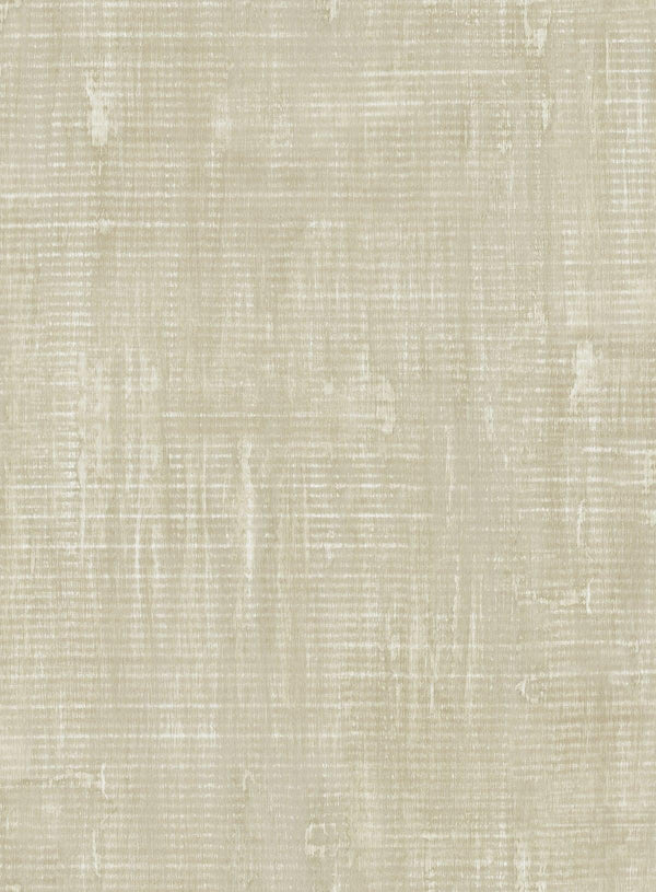 Seabrook Imperial Linen Metallic Pearl And Tan Wallpaper