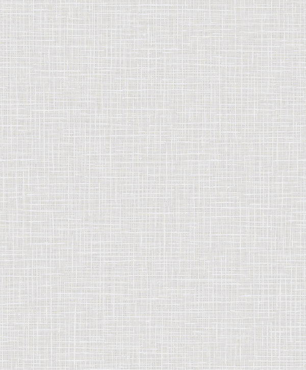 Seabrook Glisten Weave Metallic Champagne And Off-White Wallpaper
