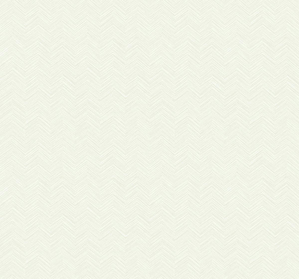 Seabrook Mini Herringbone Metallic Champagne And Off-White Wallpaper