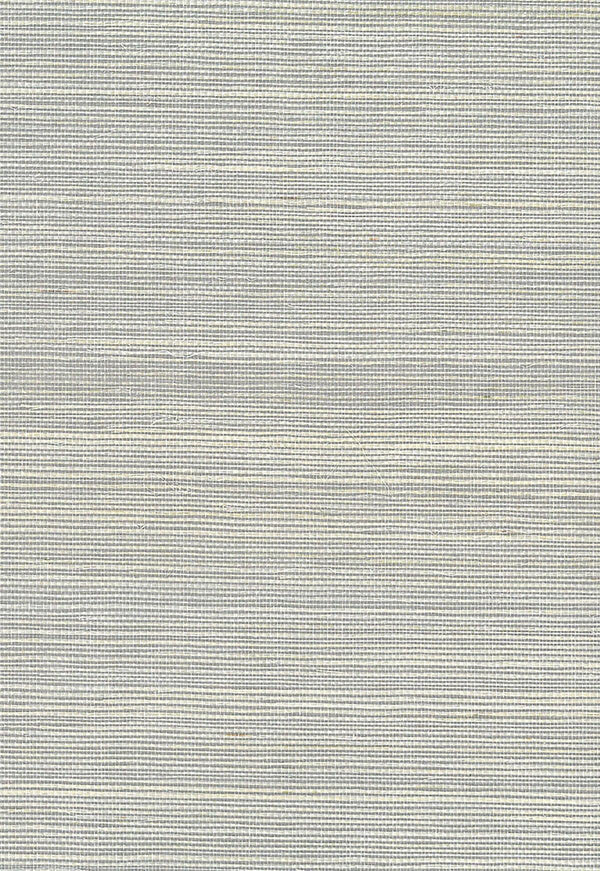 Seabrook Sisal Gray, Off White Wallpaper