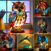 3D Animal Light Desk Lamp with Owl Design – Decorative Night Light