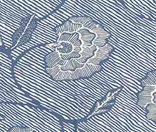 China Seas - Flores II - 4060M-08WP - Multi Navy Cream