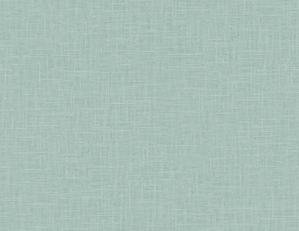 Seabrook Indie Linen Embossed Vinyl Blue Dusk Wallpaper