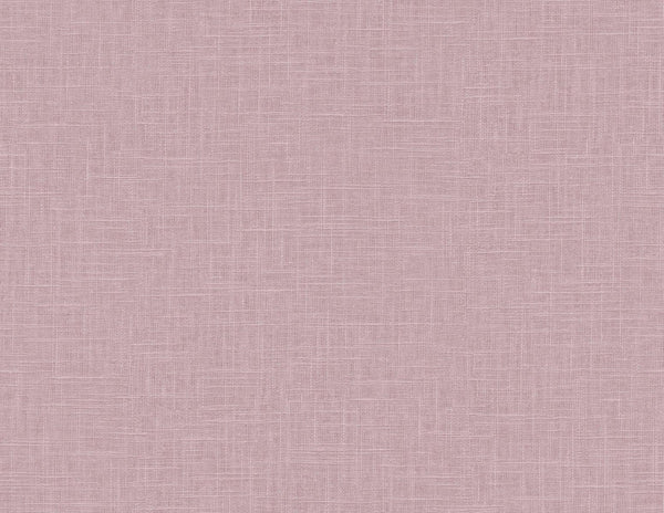 Seabrook Indie Linen Embossed Vinyl Violet Wallpaper
