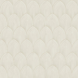 Schumacher - Golden Arches - Stone And Gold - 4274 - Wallpaper