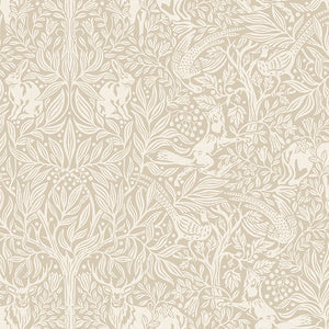 Schumacher - Under The Elder Tree - Stone - 4824 - Wallpaper