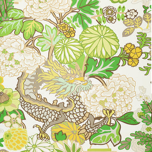 Schumacher - Chiang Mai Dragon - Leaf - 5001069 - Wallpaper